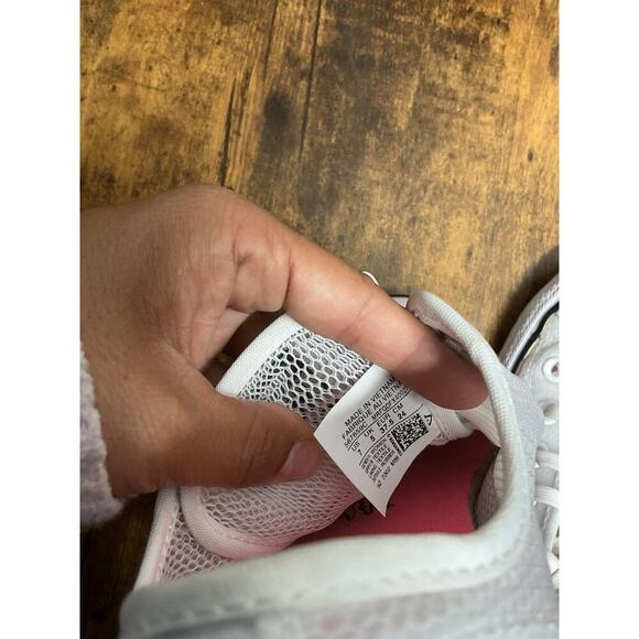 Converse Chuck Taylor Low Top White Mesh Pink Insole Sneakers Women's Size 7 - Picture 11 of 11